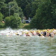 Start an der Koberbachtalsperre