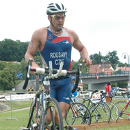 Leoš Roušavý auf dem Weg zu Platz Zwei