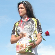 Strahlende Siegerin: Zuzana Kocumová