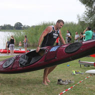 Boot ablegen und die letzten Meter ins Ziel laufen