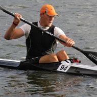 Simon Petereit, der Schnellste auf dem Wasser