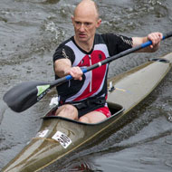 Fastest paddle and third place: Michael Mason