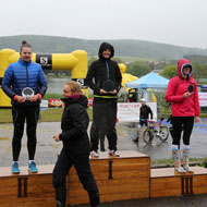 Women Podium: Lilla Horváth, Lisa Teichert, Laura Csima