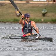 Ferenc Csima im Paddeln eine Macht