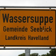 Wassersuppe, Gemeinde Seeblick