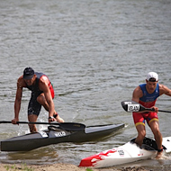Csima and Peces lead after paddling