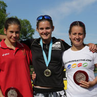 Top Women: Balázs, Teichert and Bodolai 