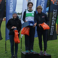Top women: Natalie Abbott, Helen Russell, Jean Ashley